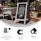 Flash Furniture Graywashed Wood A-Frame Magnetic Chalkboard Set HGWA-GDI-CRE8-742315-GG - alternate 7